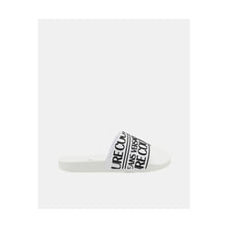 Claquette Versace Couture Homme Blanc