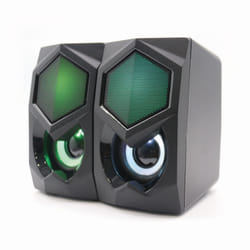 Ewent EW3524 haut-parleur 2-voies Noir Avec fil 6 W