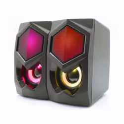 Ewent EW3524 haut-parleur 2-voies Noir Avec fil 6 W