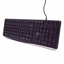 Ewent EW3002 clavier USB QWERTY Portuguais Noir