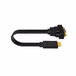 Ewent EW9869 câble vidéo et adaptateur 0,15 m HDMI Type A (Standard) VGA (D-Sub) Noir