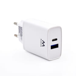 Ewent EW1321 chargeur d'appareils mobiles Universel Blanc Secteur Charge rapide Intérieure