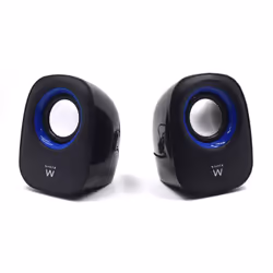 Ewent EW3501 haut-parleur 2-voies Noir Avec fil 5 W