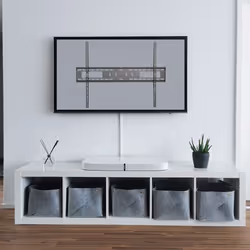 Ewent EW1504 support pour téléviseur 2,54 m (100") Noir - Vue supplémentaire 4