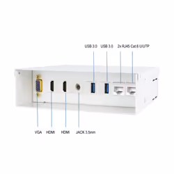 Ewent EW1555 boitier de prise de courant Non Blanc