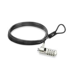 Ewent EW1243 câble antivol Noir, Zinc 1,5 m