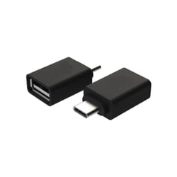 Ewent EW9630 changeur de genre de câble USB Type-C USB Type-A Noir