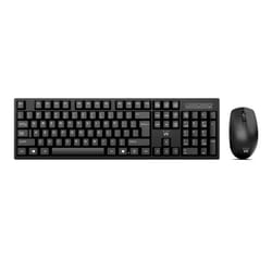 Ewent EW3281 clavier Souris incluse RF sans fil QWERTY Espagnole Noir