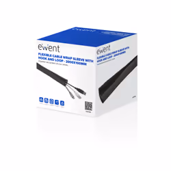 Ewent EW1558 range-câbles Universel Manchon de câbles Noir 1 pièce(s)