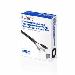 Ewent EW1561 range-câbles Universel Manchon de câbles Noir 1 pièce(s)