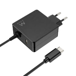 Ewent EW3978 chargeur d'appareils mobiles Ordinateur portable Noir Secteur Charge rapide Intérieure
