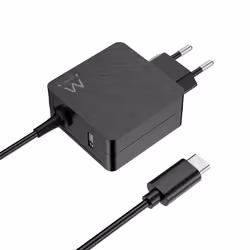 Ewent EW3979, Intérieure, Secteur, 20 V, 1,5 m, Noir