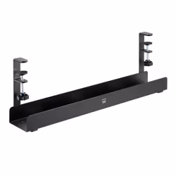 Ewent EW1548, Plateau de câbles, Bureau, Synthétique ABS, Acier, Noir