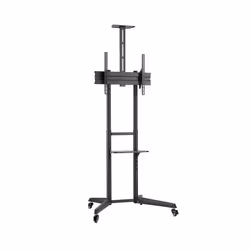Ewent EW1539, 177,8 cm (70"), 100 x 100 mm, 600 x 400 mm, -12 - 5°, Plastique, Acier, Noir