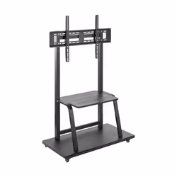 Ewent EW1544, 94 cm (37"), 2,54 m (100"), 200 x 200 mm, 800 x 600 mm, Acier, Noir