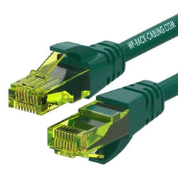 WP WPC-PAT-6AU005G câble de réseau Vert 0,5 m Cat6a U/UTP (UTP)