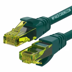 WP WPC-PAT-6AU020G, 2 m, Cat6a, U/UTP (UTP), RJ-45, RJ-45, Vert