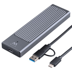 Ewent EW7022 Boîtier de disques de stockage Enceinte ssd Gris M.2