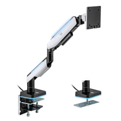 Ewent EW1509 support d'écran plat pour bureau 49"  Noir, Blanc