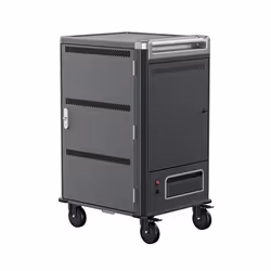 Ewent EW1701 chariot et rangement roulant Module de charge et de gestion Noir, Gris