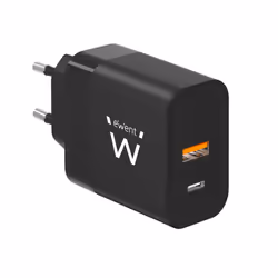 Ewent EW1327, Intérieure, Secteur, 20 V, Noir