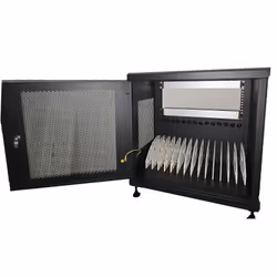 Ewent EW1714 chariot et rangement roulant Module de charge et de gestion Noir