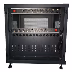 Ewent EW1714 chariot et rangement roulant Module de charge et de gestion Noir