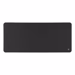 Ewent EW3182, Noir, Monochromatique, Polyester, Caoutchouc, Base antidérapante, Tapis de souris de jeu