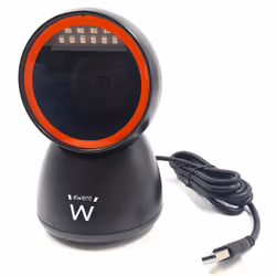 Ewent EW3450, Lecteur de code barre fixe, 1D/2D, CMOS, AusPost, China Post, Codabar, Code 11, Code 128, Code 32, Code 39, Cod ...