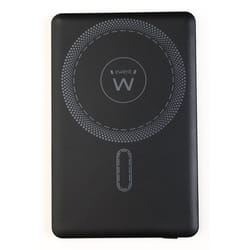 Ewent EW1160 banque d'alimentation électrique Lithium Polymère (LiPo) 5000 mAh Recharge sans fil Noir