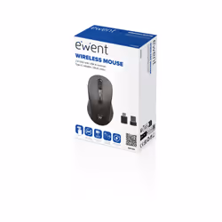 Ewent EW3204 souris Bureau Droitier RF sans fil Optique 1600 DPI