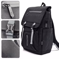 Ewent EW2537 sacoche d'ordinateurs portables 40,9 cm (16.1") Sac à dos Noir - Vue supplémentaire 5