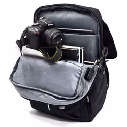 Ewent EW2537 sacoche d'ordinateurs portables 40,9 cm (16.1") Sac à dos Noir - Vue supplémentaire 8