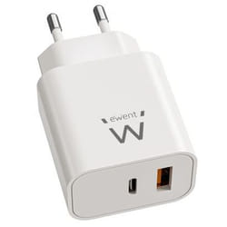 Ewent EW1318 chargeur d'appareils mobiles Universel Blanc Secteur Intérieure