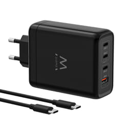 Ewent EW1337 chargeur d'appareils mobiles Universel Noir Secteur Charge rapide Intérieure