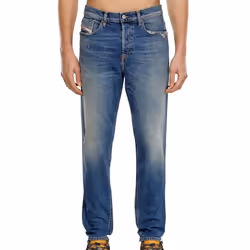 Jean Regular Bleu Délavé Homme Diesel 2005 Fining
