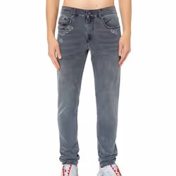 Jean Slim Gris Homme Diesel Strukt 02