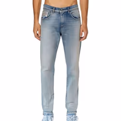 Jean Slim Bleu Clair Délavé Homme Diesel 2019 D-strukt