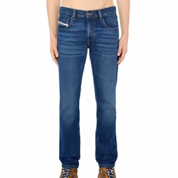 Jean Slim Fit Bleu Foncé Homme Diesel 2019 A03562