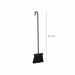 Inferramenta - Brosse de toilette en fer balai lourd pour chemine'e 51,5 cm accessoires outils de chemine'e