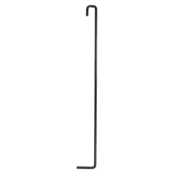 Inferramenta - Tisonnier en fer pour cheminA e 48 cm accessoires outils de cheminA e