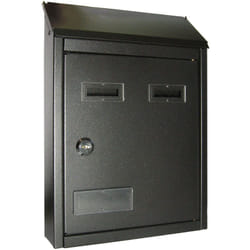 Fraschetti - boîte aux lettres city en fer couleur ANTHRACITE-731.A 21x7xH30 cm