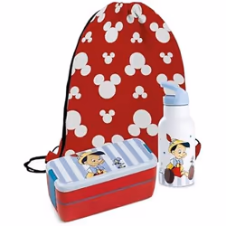 Lunch Box + Bouteille Isotherme - EGAN - Multicolor - Enfant - Sac Inclus - Taille Unique