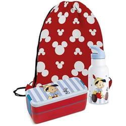 Lunch Box + Bouteille Isotherme - EGAN - Multicolor - Enfant - Sac Inclus - Taille Unique