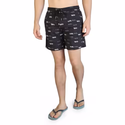 Short de bain print multilogos  -  Karl lagerfeld - Homme