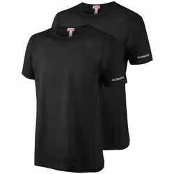 Lot de 2 T shirts KAPPA homme 100% Coton Noir