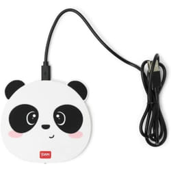 Chargeur Sans Fil Pour Smartphone Legami En Forme De Panda Super Fast Blanc Et Noir