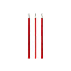 Recharge stylo gel effaçable - Legami - Pack de 3 - Encre rouge - Pointe moyenne - Rechargeable