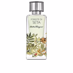 Salvatore Ferragamo Foreste dìi Seta, Femmes, 100 ml, Flacon non réutilisable, Sauge de Clary, Vétiver, Spray