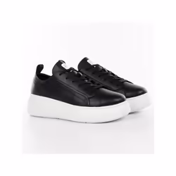 Basket Armani Exchange Eagle Homme Noir